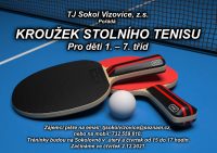 Tj Sokol Vizovice - kroužek stolního tenisu